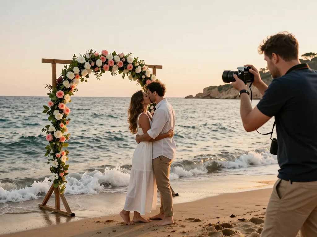 Fotografía de boda en la Costa Brava — Descubre los 10 mejores fotógrafos de bodas en Tossa de Mar para capturar tu amor