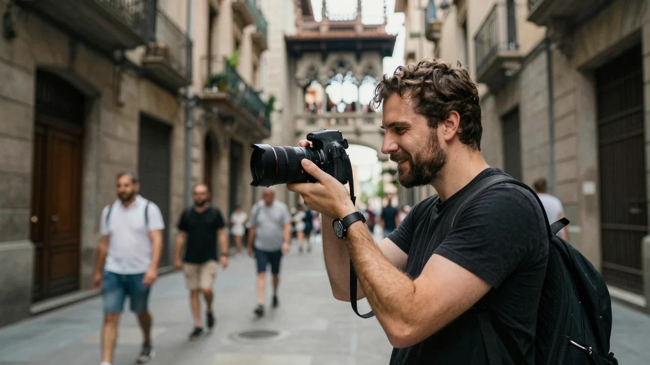 Foto documental profesional en Barcelona captura momentos auténticos — image 1
